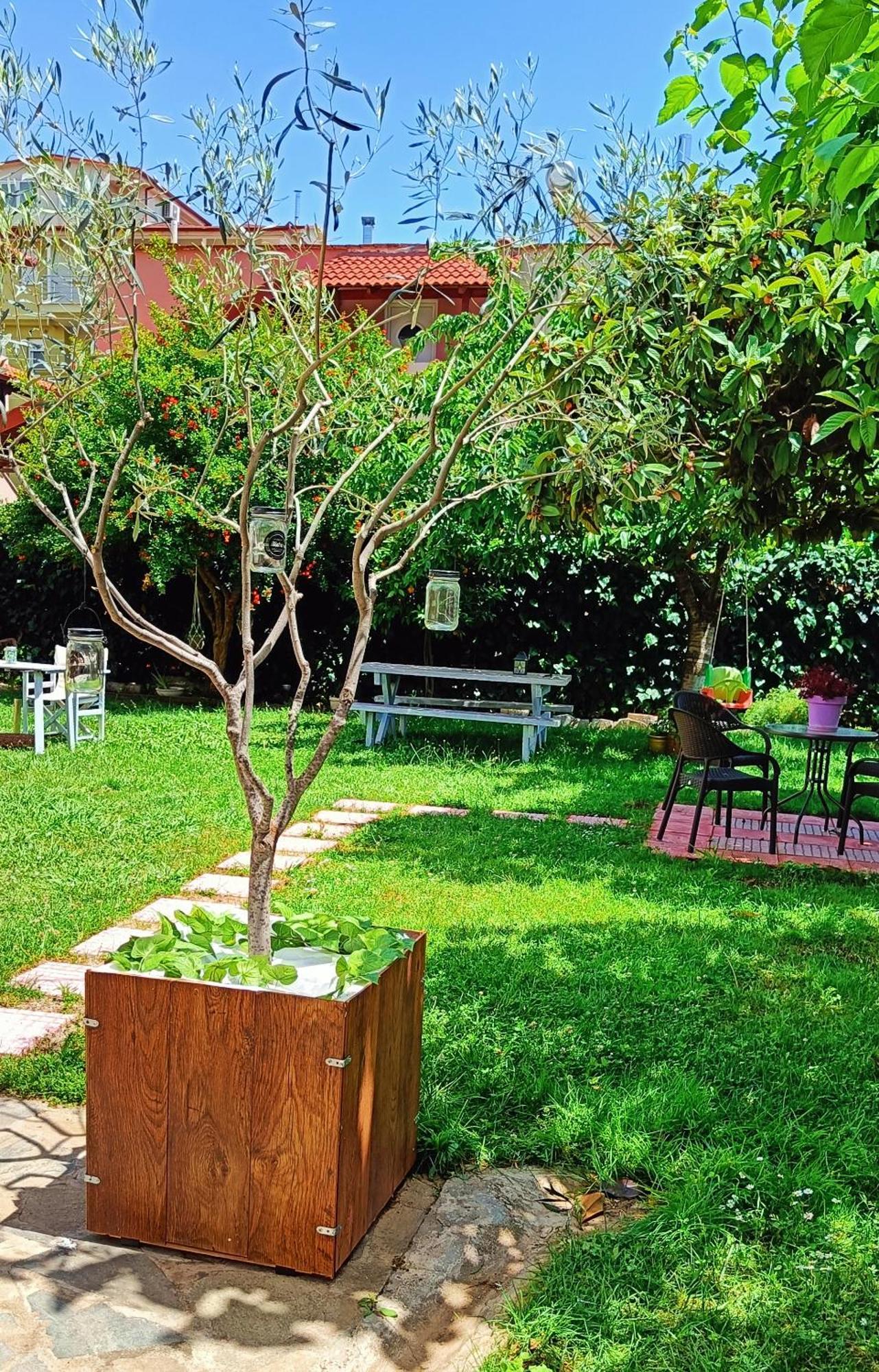 렙토카리아 Garden House Katerina 아파트 호텔 외부 사진